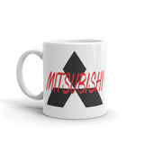 Mitsubishi Red/Black Logo Mug